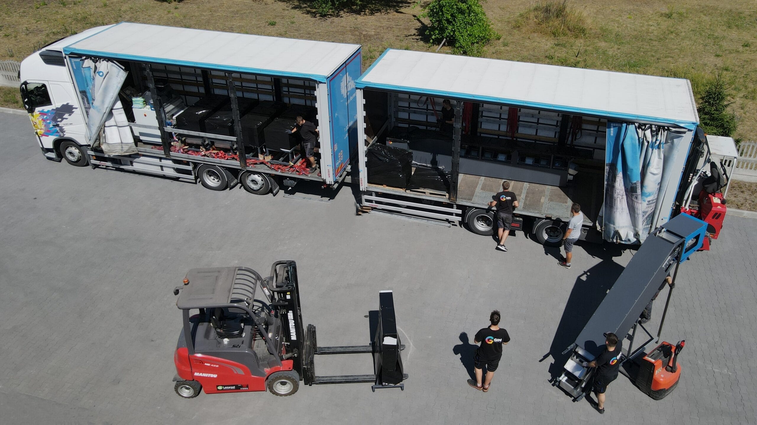 Transport maszyny GIM - film dostępny na naszym kanale youtube