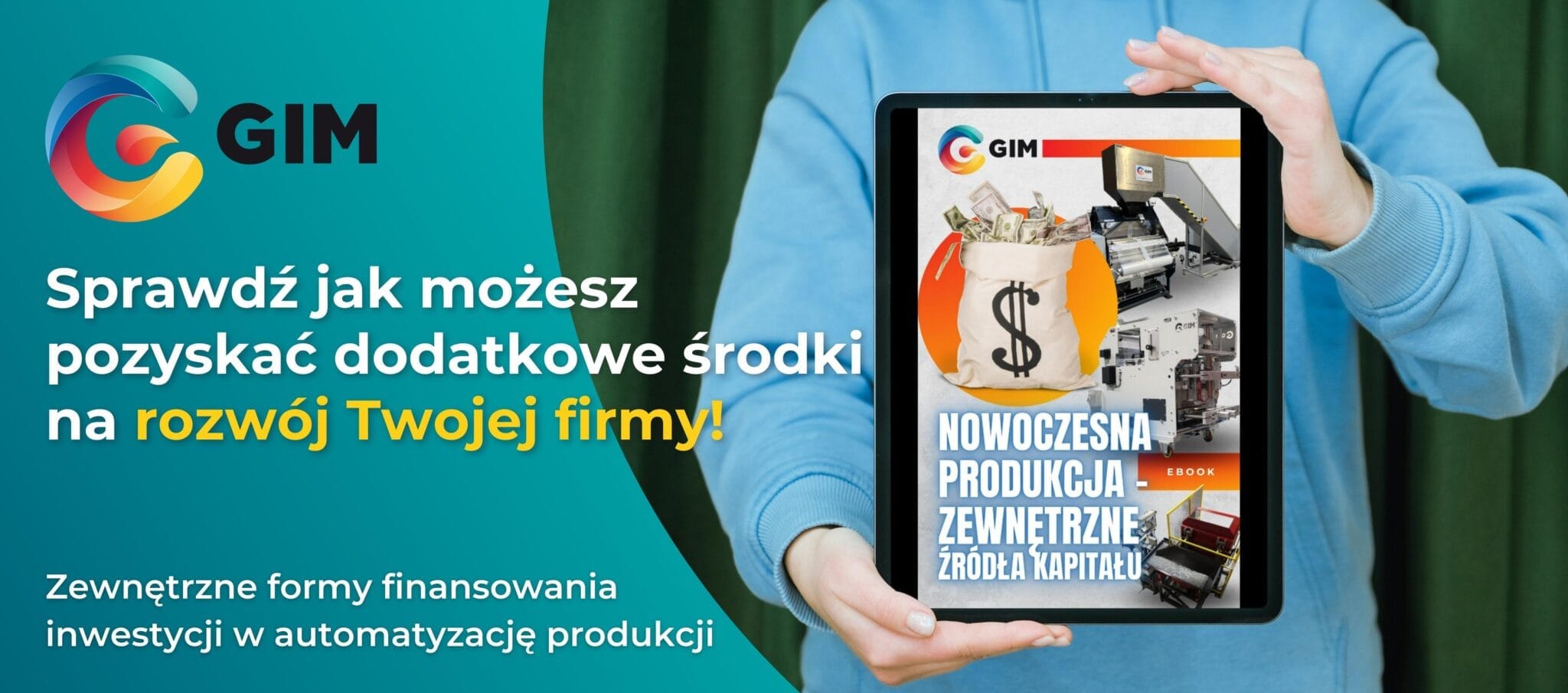 Ebook: Nowoczesna produkcja — zewnętrzne źródła kapitału