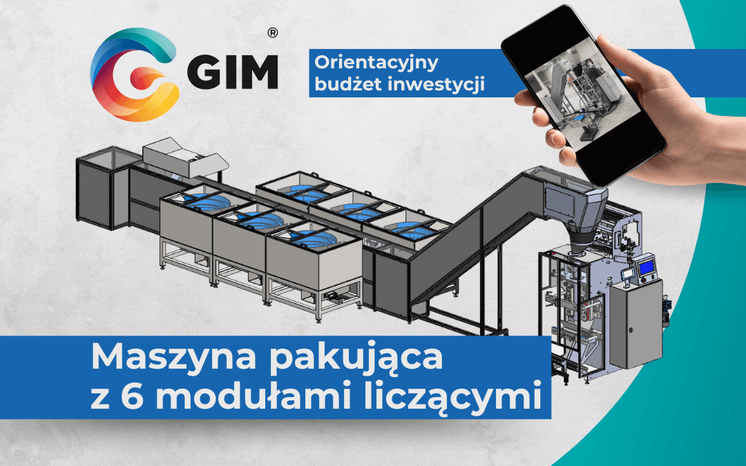 Maszyna pakująca z 6 modułami liczącymi – miniatura