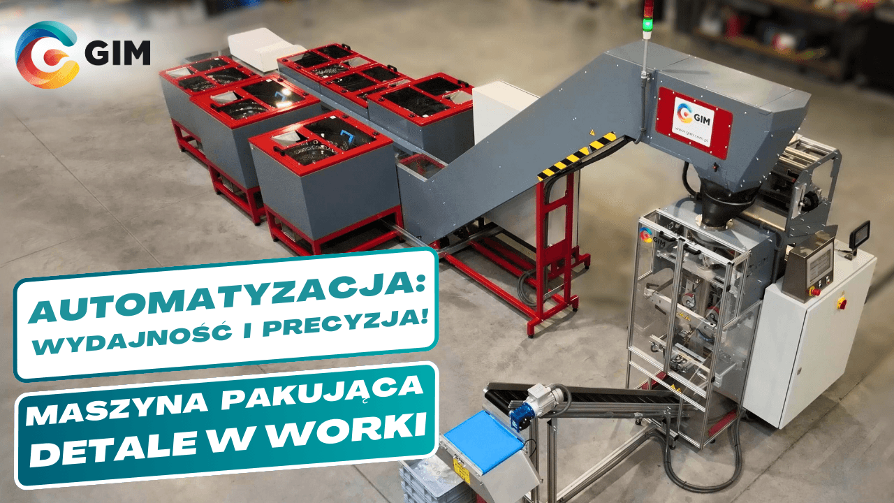 Maszyna pakująca detale w worki